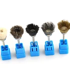 1 шт. металлическая дрель для ногтей, вращающиеся маникюрные электрические дрели, инструменты для очистки медной проволоки, аксессуары для дизайна ногтей