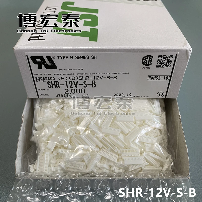 

JST 100% new parts with CONN RECEPT SHL 12POS 1.0MM SHR-12V-S-B
