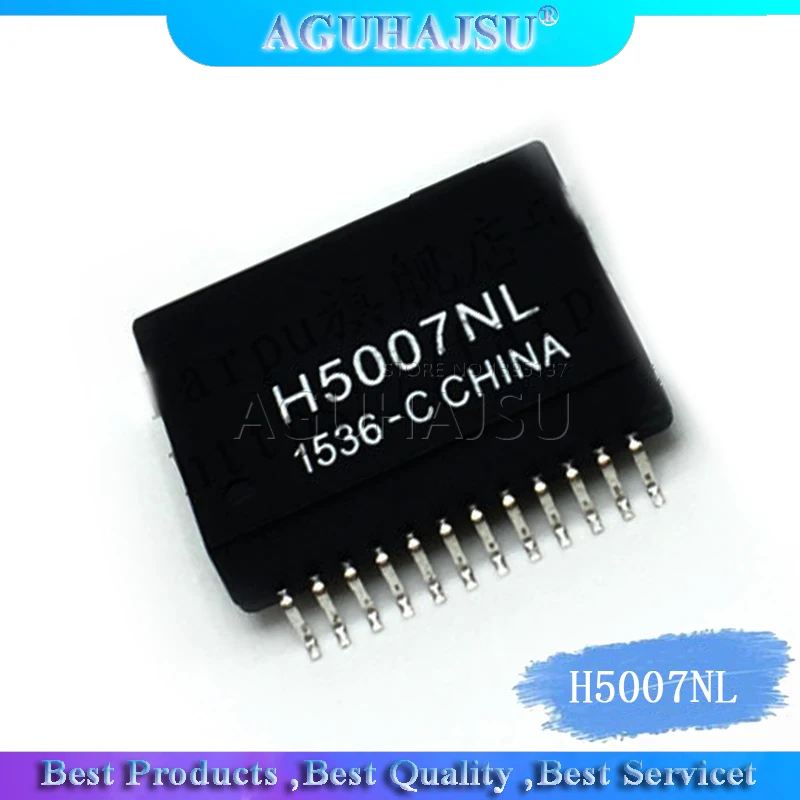 10 шт./лот H5007NL H5007 SOP 24 Импульсный SMD 1000M Ethernet сетевой трансформатор/фильтр|pulse