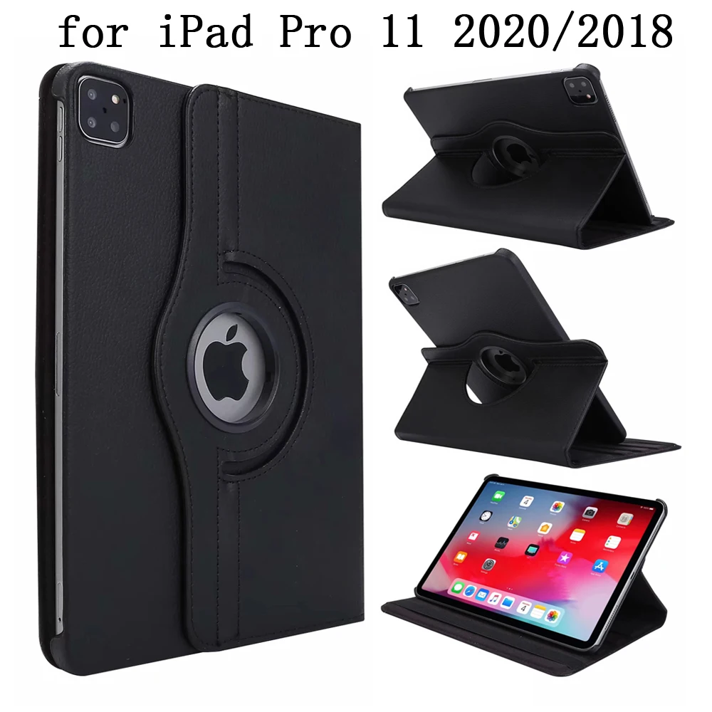 Чехол из искусственной кожи для iPad Pro 11 360 2020 A2068 A2230 A1980/A1934/A2013|Чехлы планшетов и