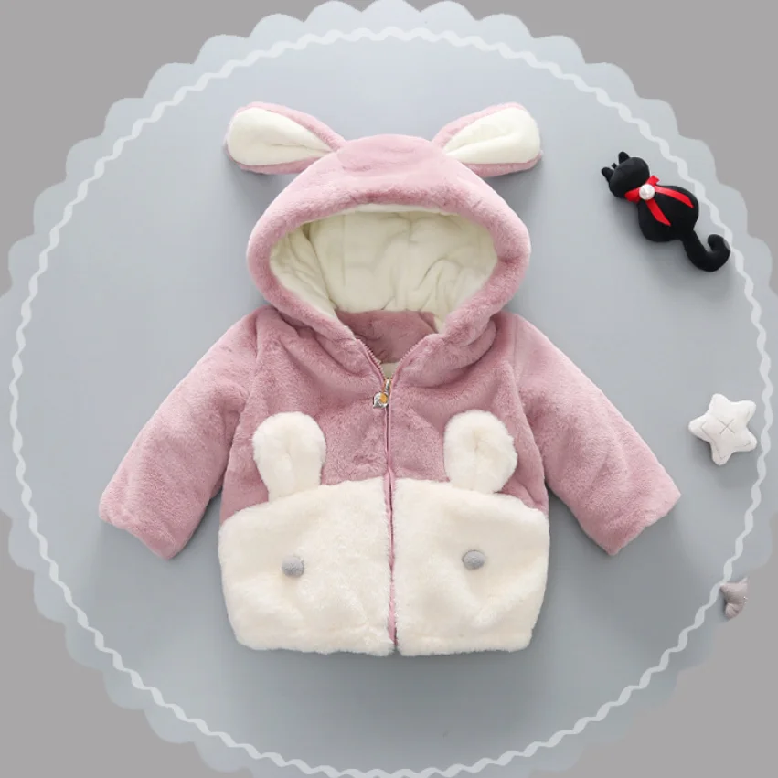 Детская куртка из искусственного меха для девочек Толстая теплая зимняя парка