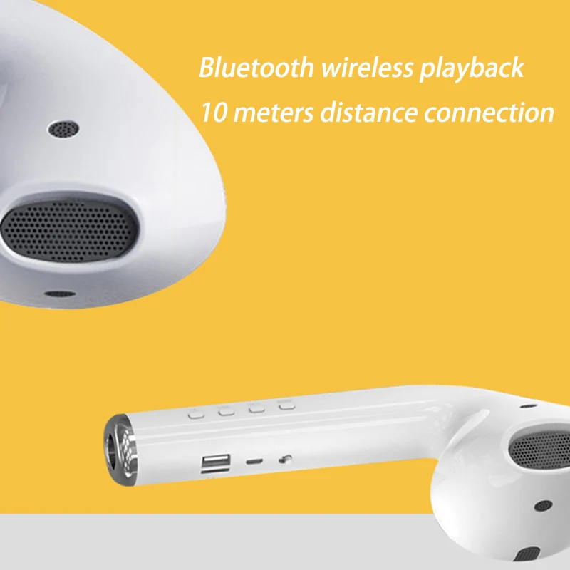 Гигантская Bluetooth колонка Портативная Беспроводная для улицы 3D стерео