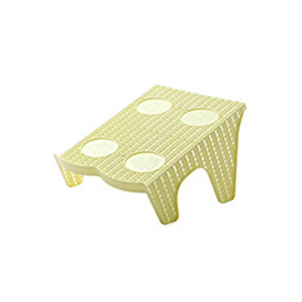 Креативная пластиковая стойка для обуви двухрядная супернепроницаемая полка