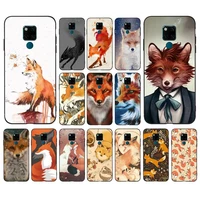maiyaca fox anima phone case for huawei mate 20 10 9 40 30 lite pro x nova 2 3i 7se