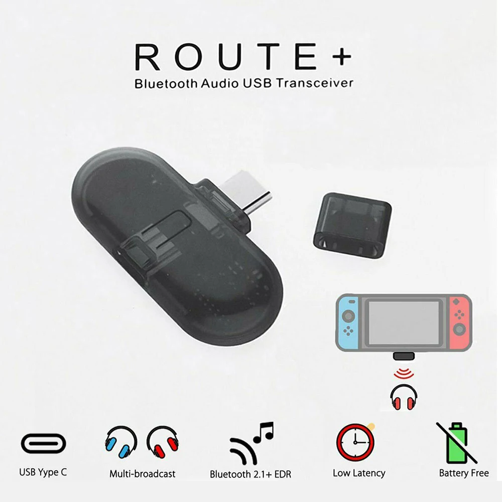 1 шт. быстрое сопряжение аудио передатчик Мини Bluetooth беспроводной конвертер с маршрутом usb type-C адаптер передатчик для переключателя PS4 ПК