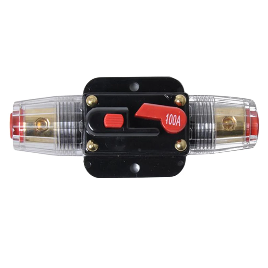 12В 24В DC Автоматический выключатель линейный предохранитель инвертора