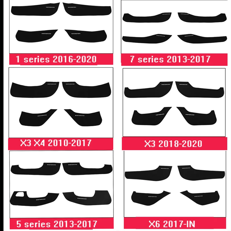 Наклейка из углеродного волокна для дверей автомобиля Противоударная наклейка