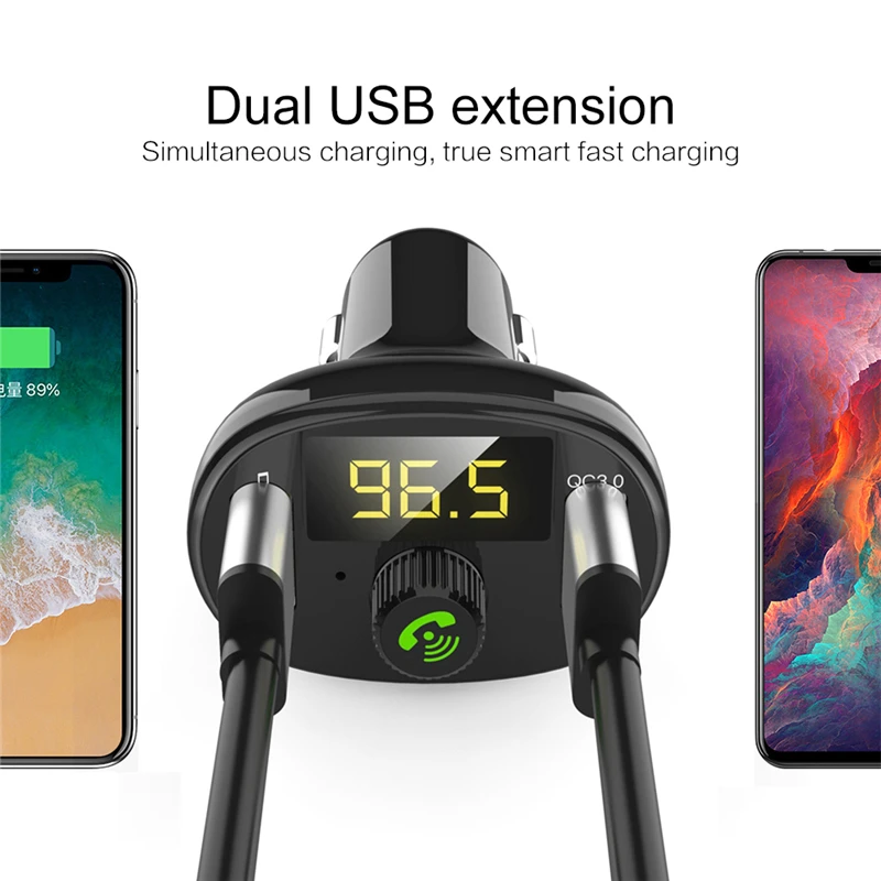 1 шт. Автомобильный USB 12 В Автомобильные аксессуары MP3 Bluetooth музыкальный плеер