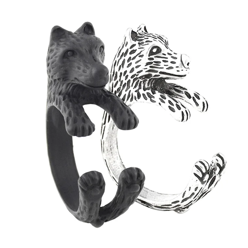 Кольцо в стиле Бохо для мужчин и женщин регулируемое металлическое вечерние