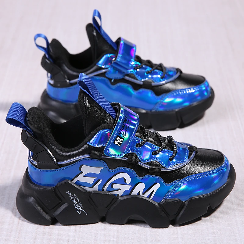 

Повседневная детская спортивная обувь для бега для девочек и мальчиков, Детские Модные сетчатые удобные школьные кроссовки для детей