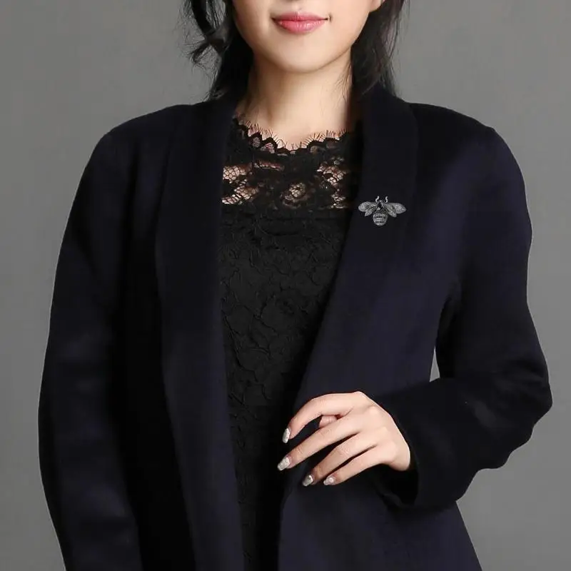 Мода унисекс для женщин и мужчин булавка насекомое пчела костюм броши