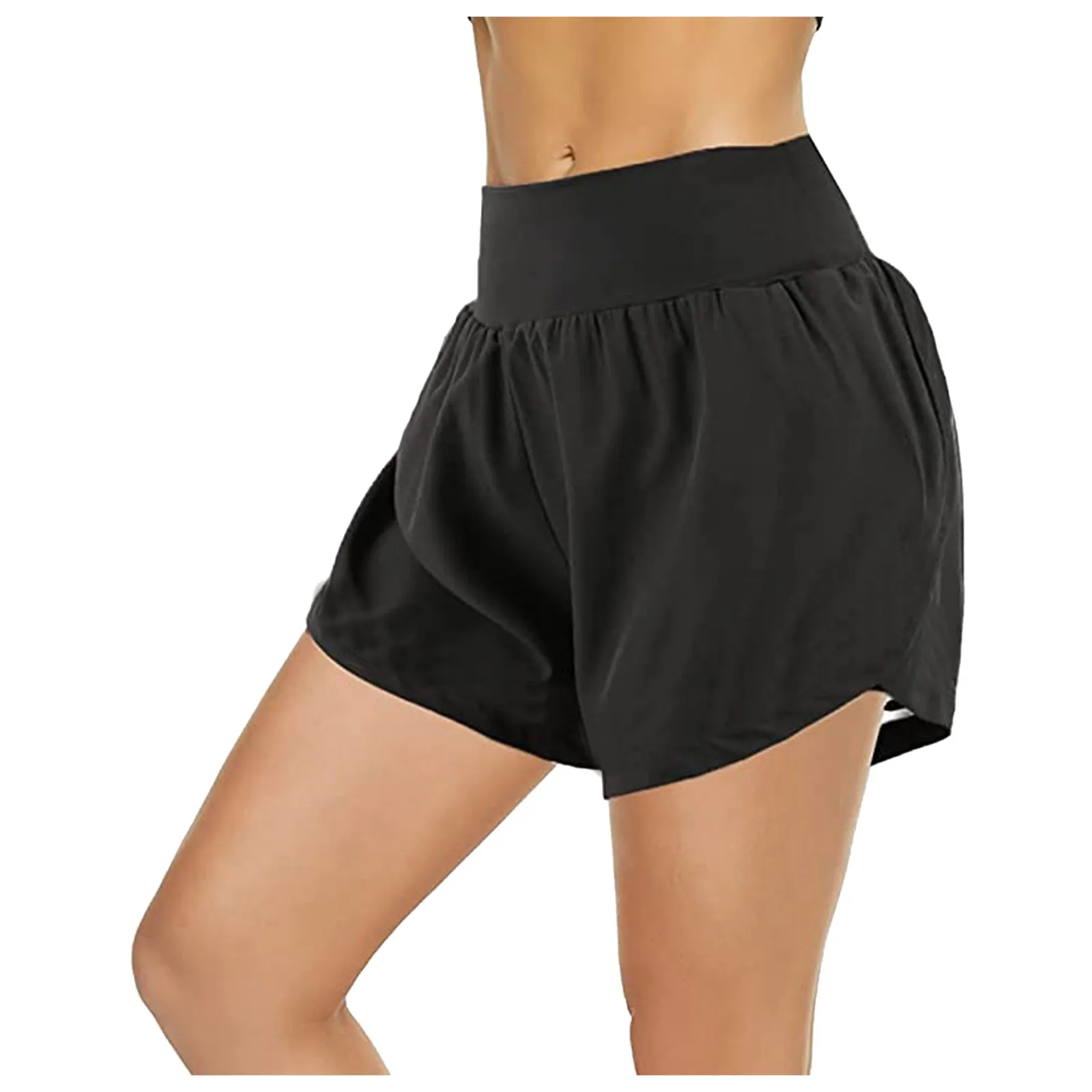 

Spodenki Damskie Solid Color Shorts Women's Casual Slim Sports Pants Ankle-length Trousers Baggy Harem Pants Велосипедки Женские