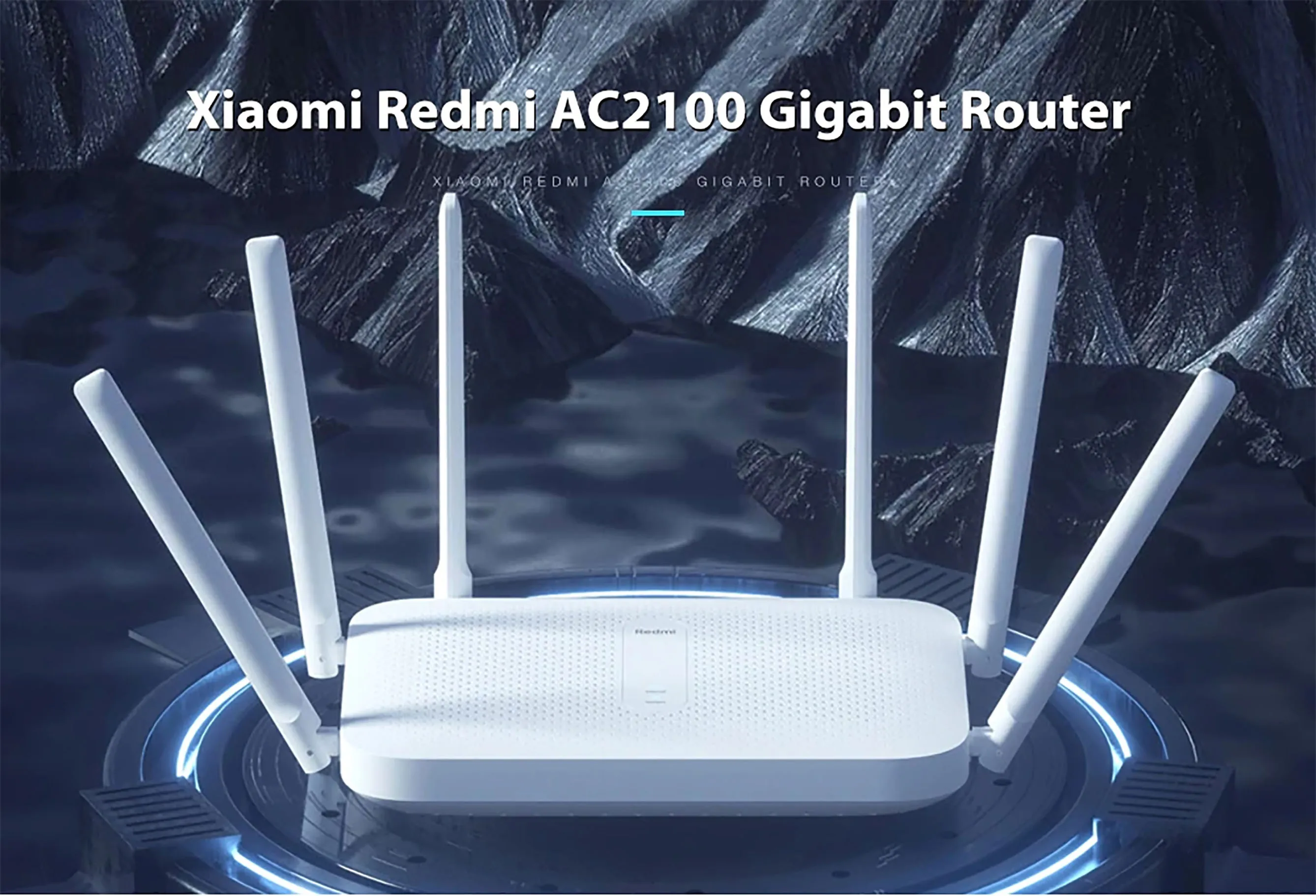 Двухдиапазонный гигабитный беспроводной маршрутизатор Xiaomi Redmi AC2100 Wi Fi