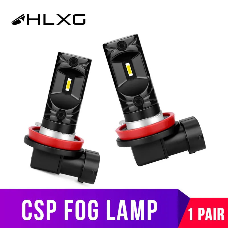 HLXG 9005 HB3 9006 HB4 H16 светодиодный противотуманный фонарь лампа Nebbia для автомобилей 6500K