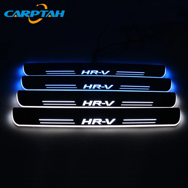 Carptah Trim Pedal светодиодный светильник на пороге для автомобиля Накладка порог