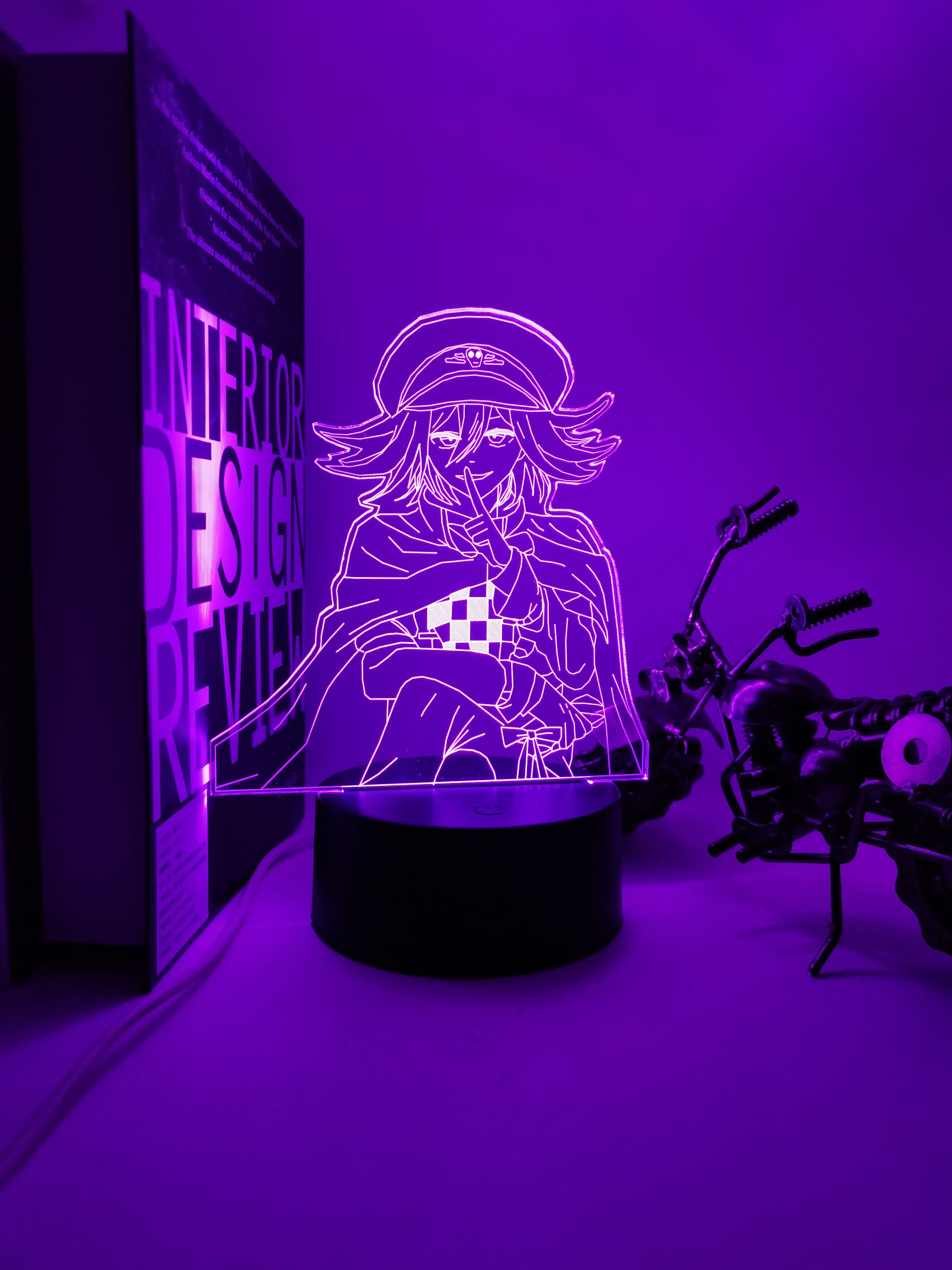 Danganronpa Led Night Light Kokichi Oma Lamp for Home Decoration Child Gift Danganronpa Acrylic Table Lamp Kokichi Oma night light lamp