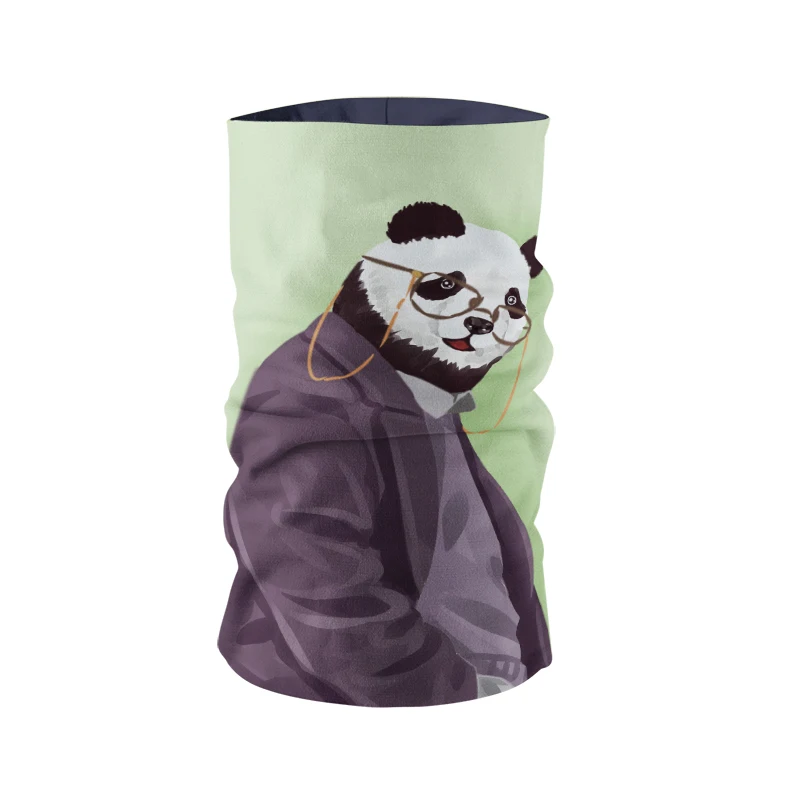 

3D Printed Creative Ring Scarf Animal Head Funny Bandana Men Neck Gaiter Multi-Select Elastic Headband Microfiber Tubular Mask