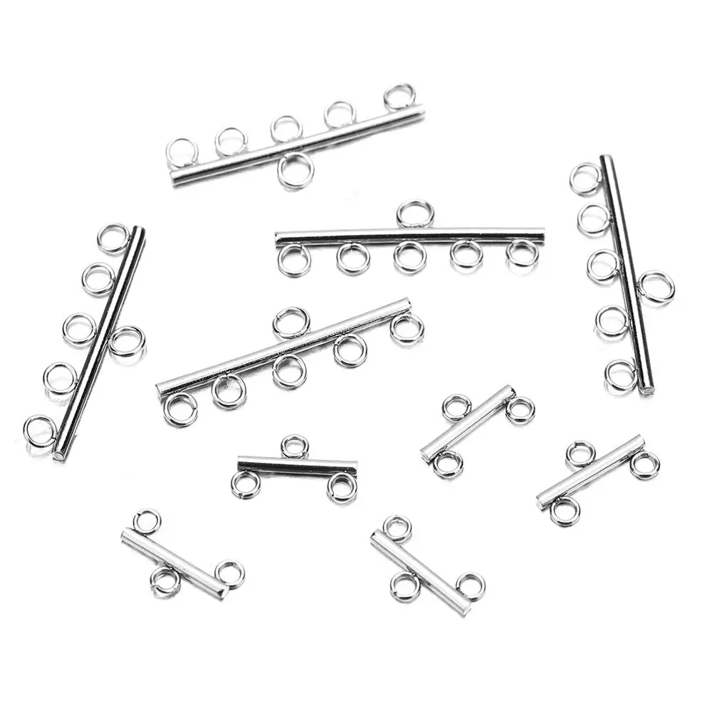 10/20Pcs High Quality Stainless Steel OT Clasps Buckle Connectors Lobster For Necklace Bracelet Chain Jewelry Making | Украшения и