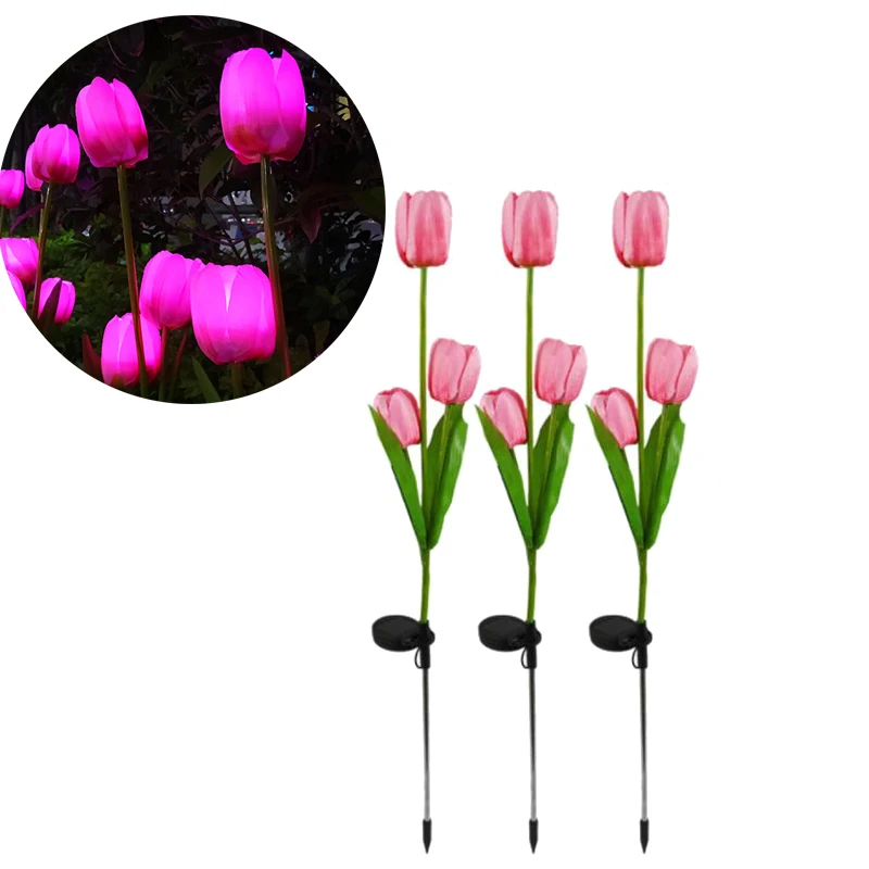 Открытый Солнечный светодиодный газон лампы на солнечных батареях