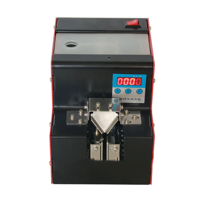 220V Track Screw Feeder Machine Handheld Screw Arranger Digital Display Automatic Screw Dispenser With Counting Function enlarge