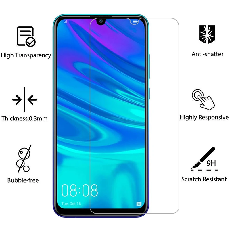 Защитное стекло для huawei p smart z plus pro 2019 защита экрана закаленное huawey psmart smat smar 2018