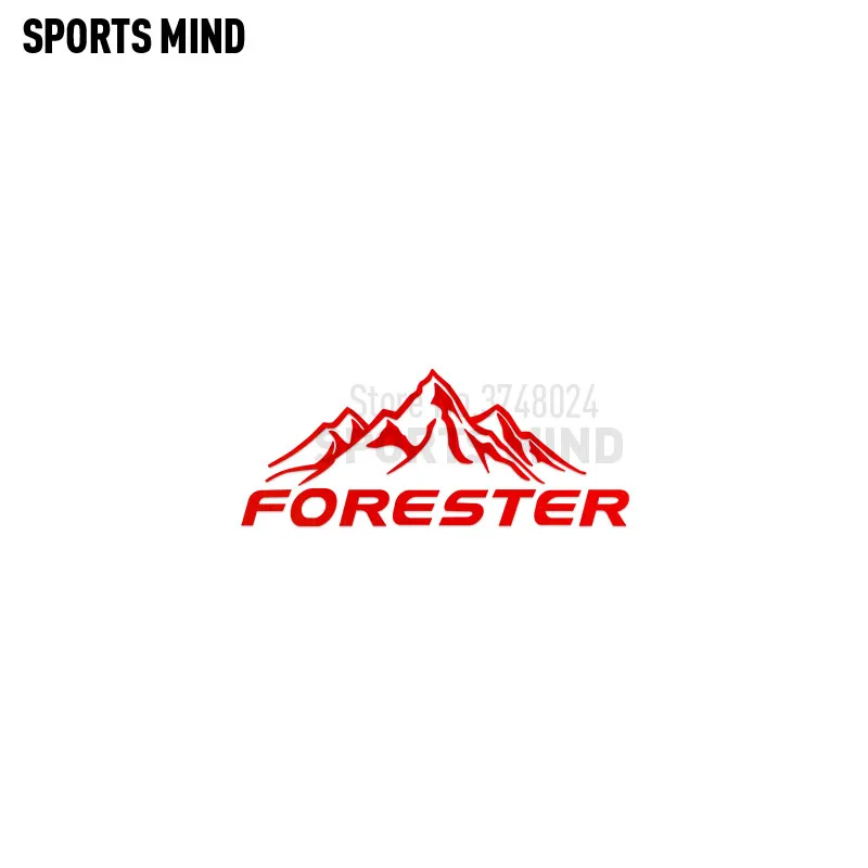 Виниловая наклейка для автомобиля стильная JDM Subaru Forester sh sj sg стикер автомобильных