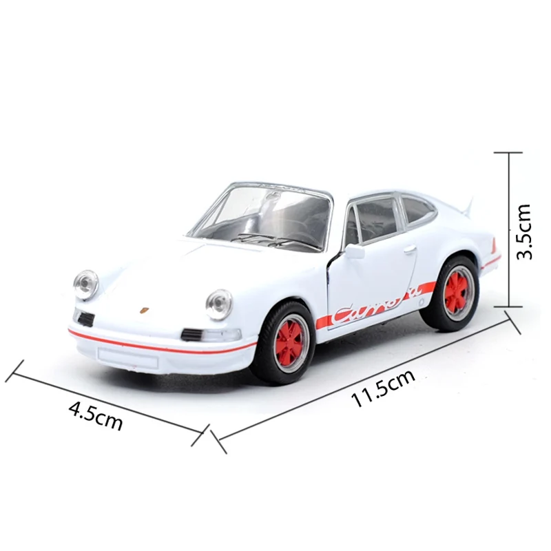 WELLY 1:36 1973 911 RS ретро спортивный автомобиль сплав литье под давлением модель