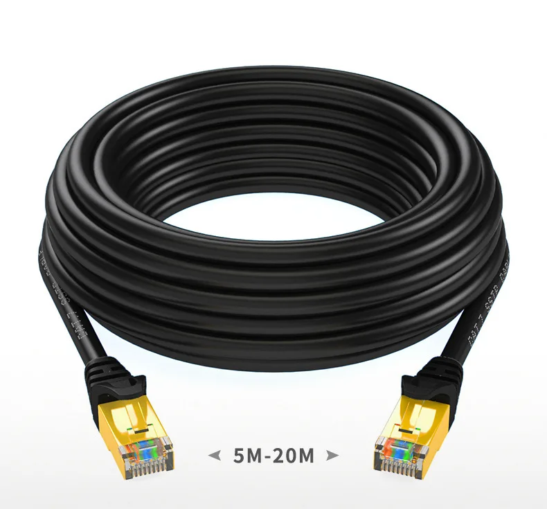 2019 шесть типов экранированной широкополосной Линии Чистая медь гигабитная