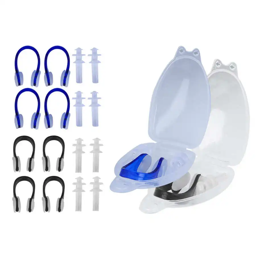 4 шт. водонепроницаемые затычки для ушей с шумоподавлением|Клипсы носа ушей| |