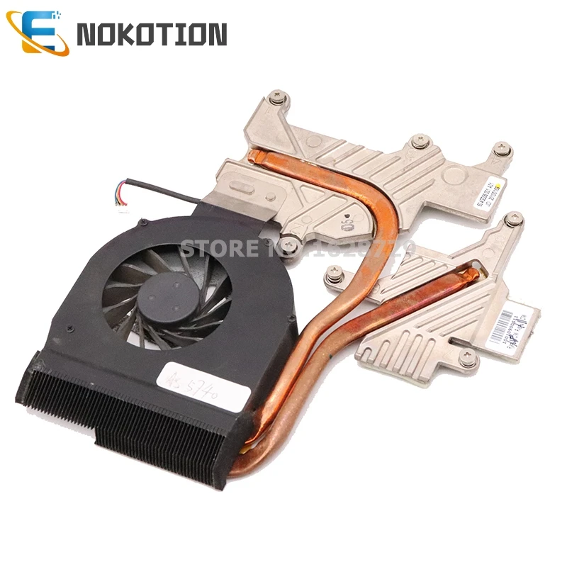 

NOKOTION 60.4GD06.001 Radiator for Acer aspire 5740 5740G laptop CPU GPU cooling heatsink with fan