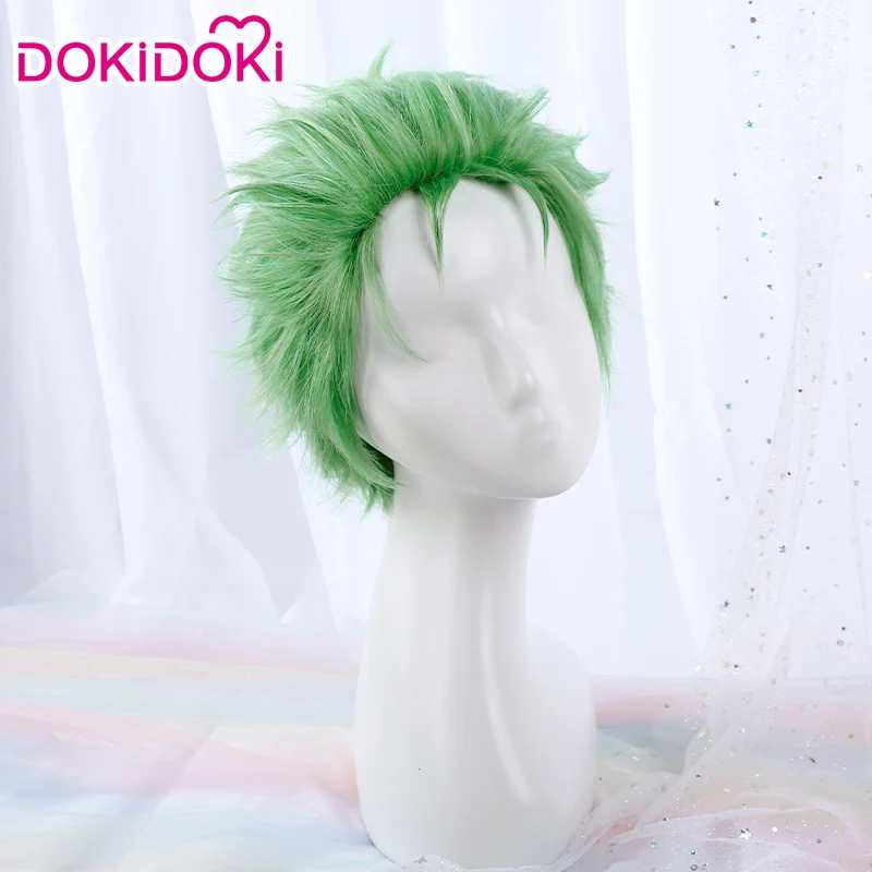 Парики DokiDoki для косплея аниме короткие мужские и женские Искусственные волосы