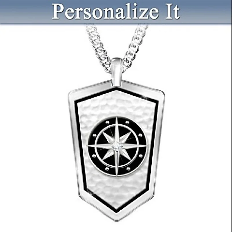 

Men's Personality Retro Compass Pendant Necklace Fashion Jewelry Accessories