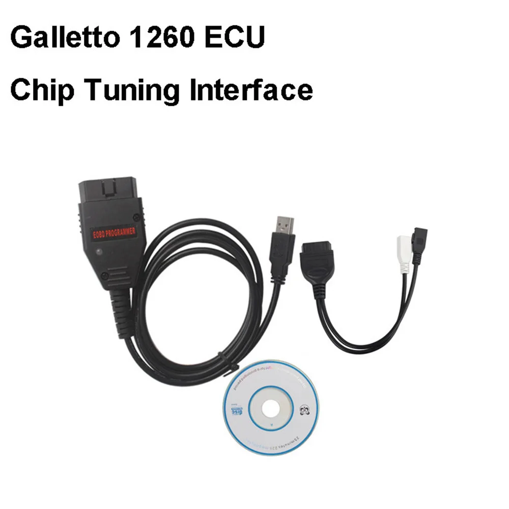 Сканер программатора Galletto 1260 ECU для настройки чипа EOBD/OBD2/OBDII Flasher Galleto 1260 ECU Flasher