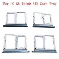 sim card tray parts sim card slot holder for lg g8 thinq memory microsd card replacement parts