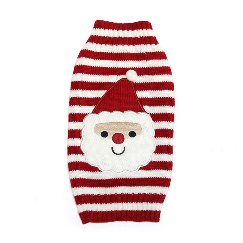 RFWCAK зимняя одежда с рисунком собаки теплый Рождественский свитер для маленькая
