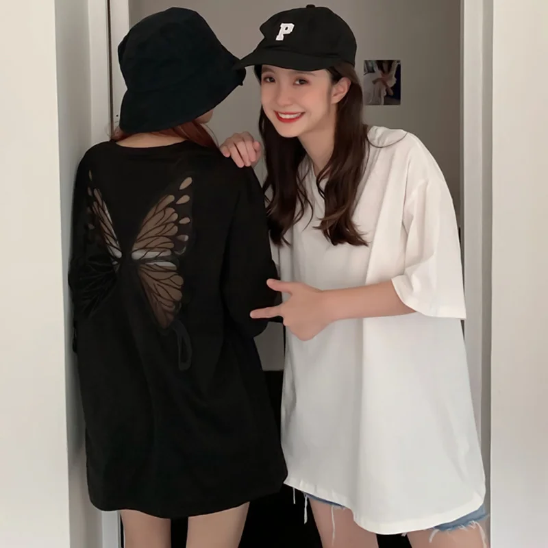 

Женская футболка с коротким рукавом, круглым вырезом и вырезами