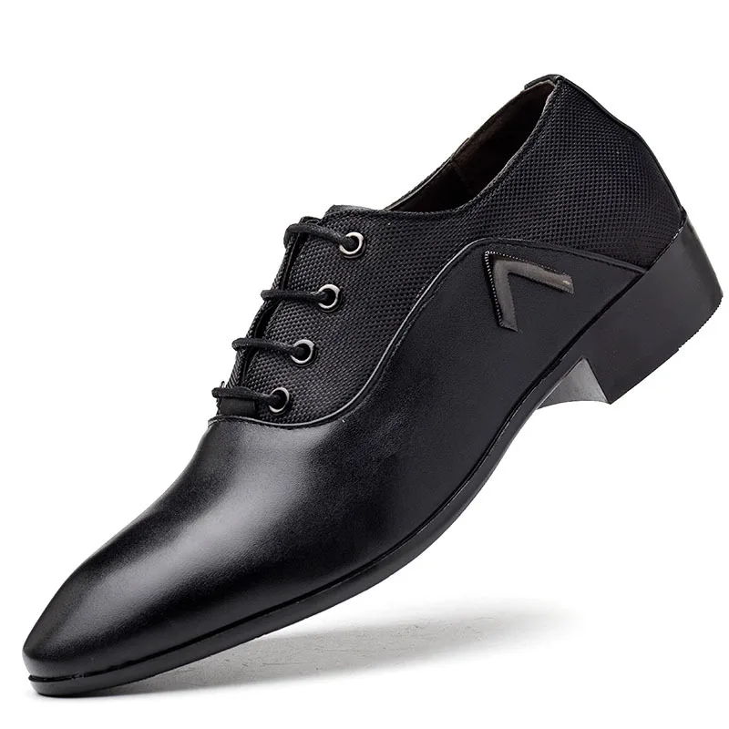 

Men Classic Formal Leather Shoes Luxury Man Business Wedding Office Dress Shoes Elegant Design Male Oxford Shoes Big Size 38-48