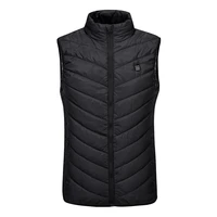 charging intelligent three gear nine zone mens and womens warm down cotton vest shoulder winter heating clothes