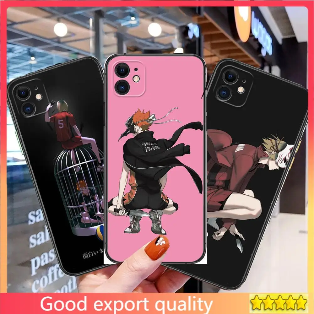 

Anime volleyball Haikyuu!! Phone Cases For iphone 13 Pro Max case 12 11 Pro Max 8 PLUS 7 PLUS 6S iphone XR X XS mini mobile cel