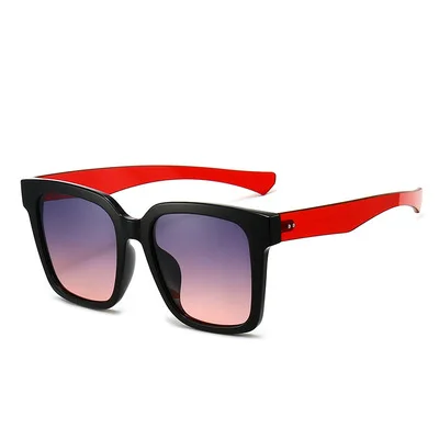 

Big Frame Sunglasses For Ladies Polarized Sunglasses Fashion Street Shooting Sunshade European And American 2021 Unquie Style