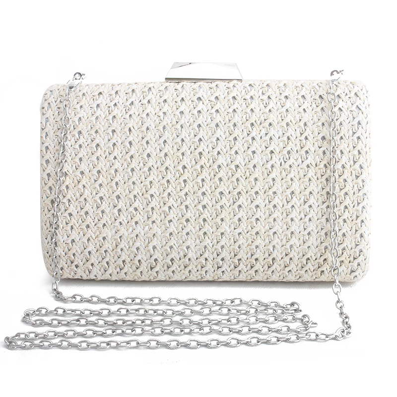 Плетеная Сумка из ротанга Соломенные Сумочки на плечо маленькие пляжные дамские