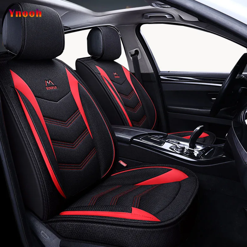 Ynooh чехлы для сидений автомобиля для hyundai getz accent 2008 santa fe tucson elantra creta veloster grand i10 ioniq i10 один автомобильный протектор