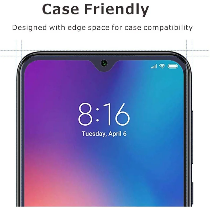 2 Pack High Clarity Protective Glass for Mi 9 Pro 5G Screen Protector For Lite Tempered on the Xiaomi SE CC9 | Мобильные телефоны и