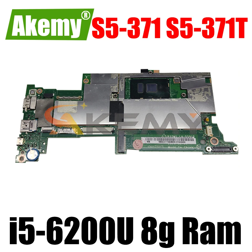 

Материнская плата для ноутбука AKEMY NBGCH11004 NB. Gch11. 004 LA-D591P для Acer swift Φ S5-371T SR2EY S5-371 8g Ram GMA HD 520