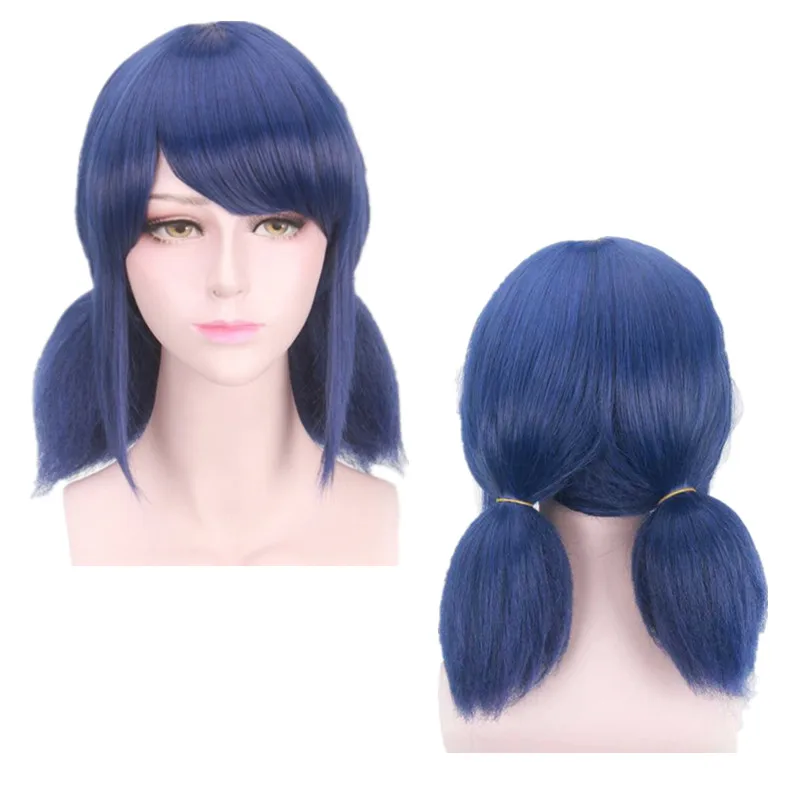 Моана девушка Единорог многоцветный Косплей парики синтетические волосы Эльза и