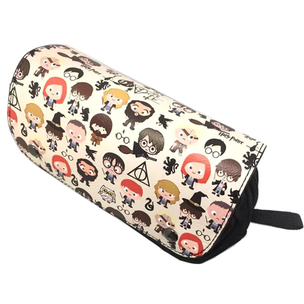 Держатель для карандашей H.Potter из искусственной кожи + холщовая косметичка