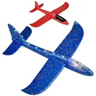 Самолет из пеноматериала планер 48 см, инерционный ручной игрушка-планер самолет, EPP, детская игрушка для запуска на открытом воздухе, подарок для мальчиков