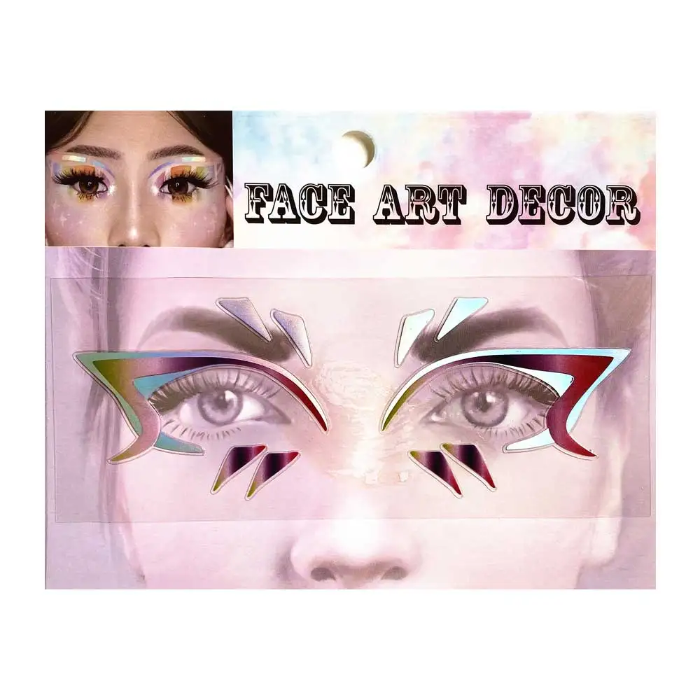FL3 1 шт. Лазерная подводка для глаз в стиле знаменитостей кружевная наклейка