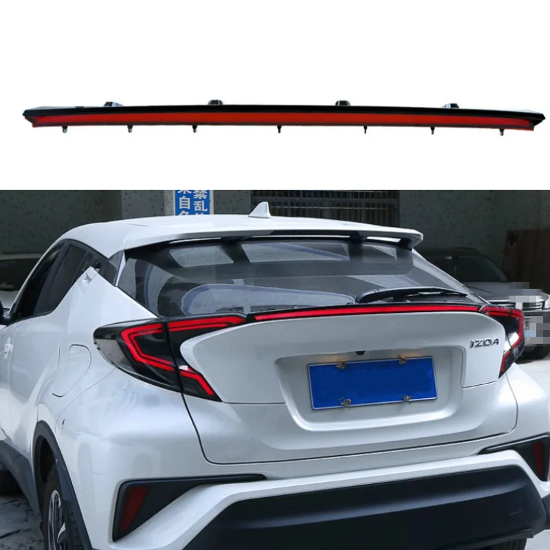 Rear Bumper trunk Tail Light For Toyota CHR 2017 2018 2019 LED Taillight Reflector Brake Lamp Warning Signal Driving Fog Lamp