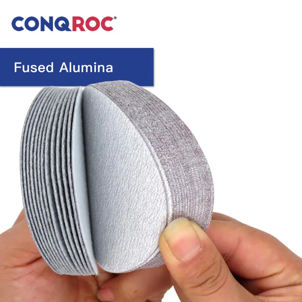 200 шт. трехдюймовые шлифовальные диски из оксида алюминия 75 мм|Абразивные